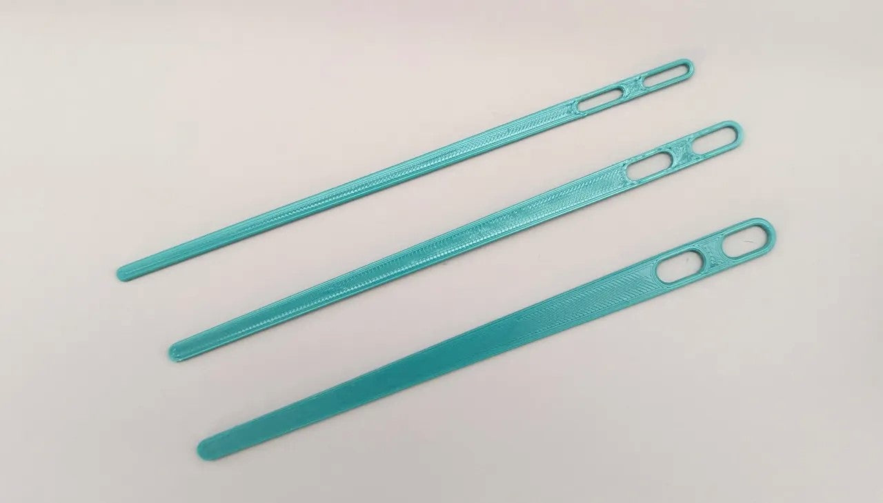 Drawstring Threader Needles for Hoodies, Shorts - Plastic Threading Tool Set