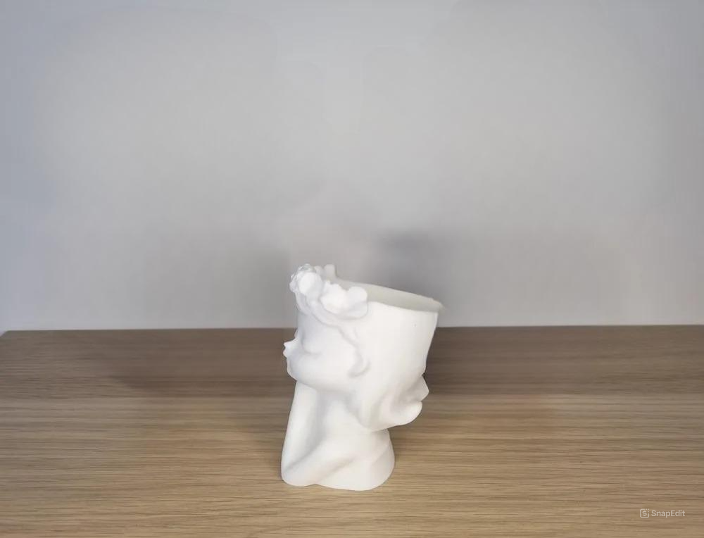 Flower Girl Carina Vase - Elegant Plastic Vase for Floral Arrangements