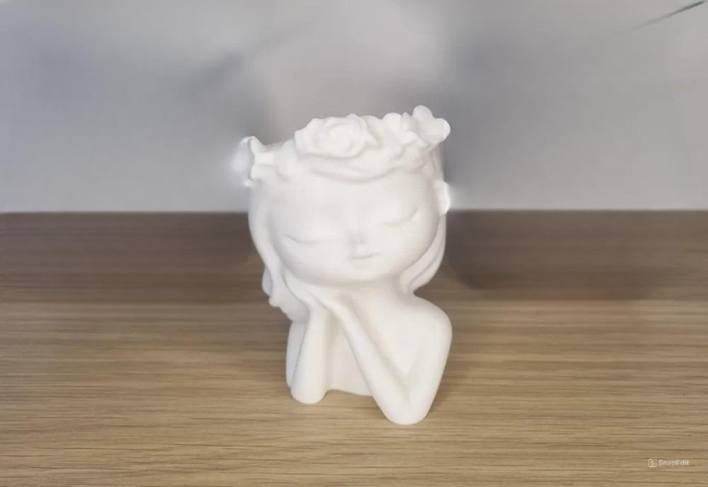 Flower Girl Carina Vase - Elegant Plastic Vase for Floral Arrangements