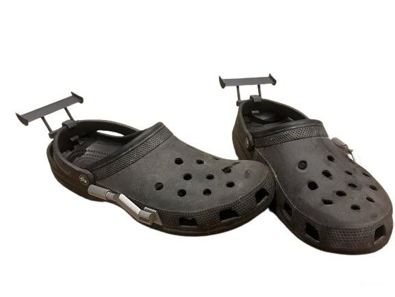 Exhaust and Spoiler Croc Charms - Plastic Car-Themed Charms for Crocs