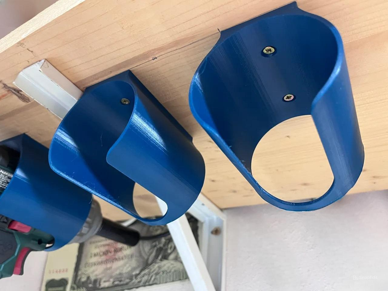 Drill Machine Tools Holder -Plastic Organizer for Cordless Drills and Accessory