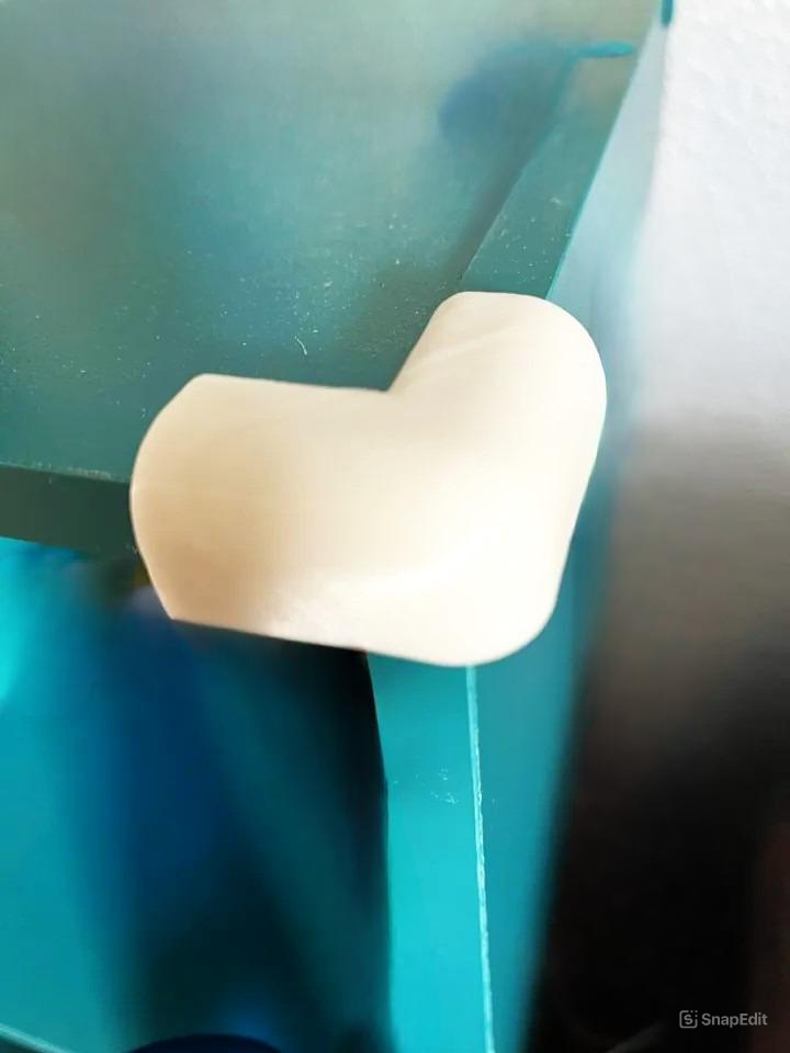 Baby Proof Edge Corners-4 Pcs Plastic Table Edge and Corner Protectors for Child