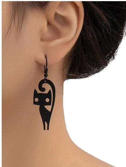 Adorable Cute Cat Face Earrings – Perfect for Cat Lovers, Fun Jewelry