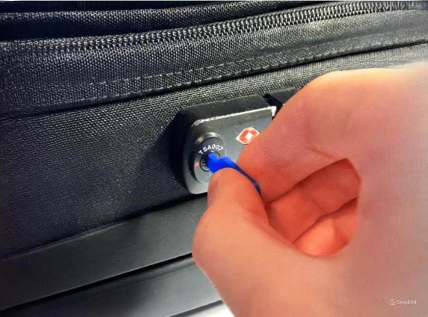 3 Pcs TSA 007 Key – Plastic | Secure and Convenient Travel Lock Key