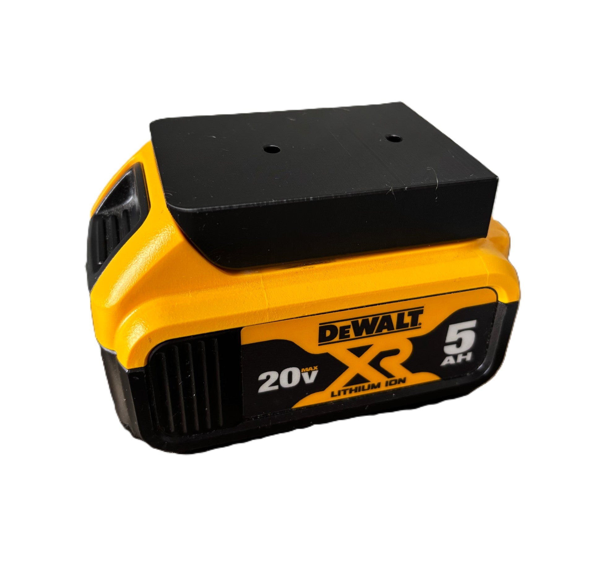 DeWalt Battery Holder (18V, 20V) – Secure Wall Mount Storage - Wall Mounted
