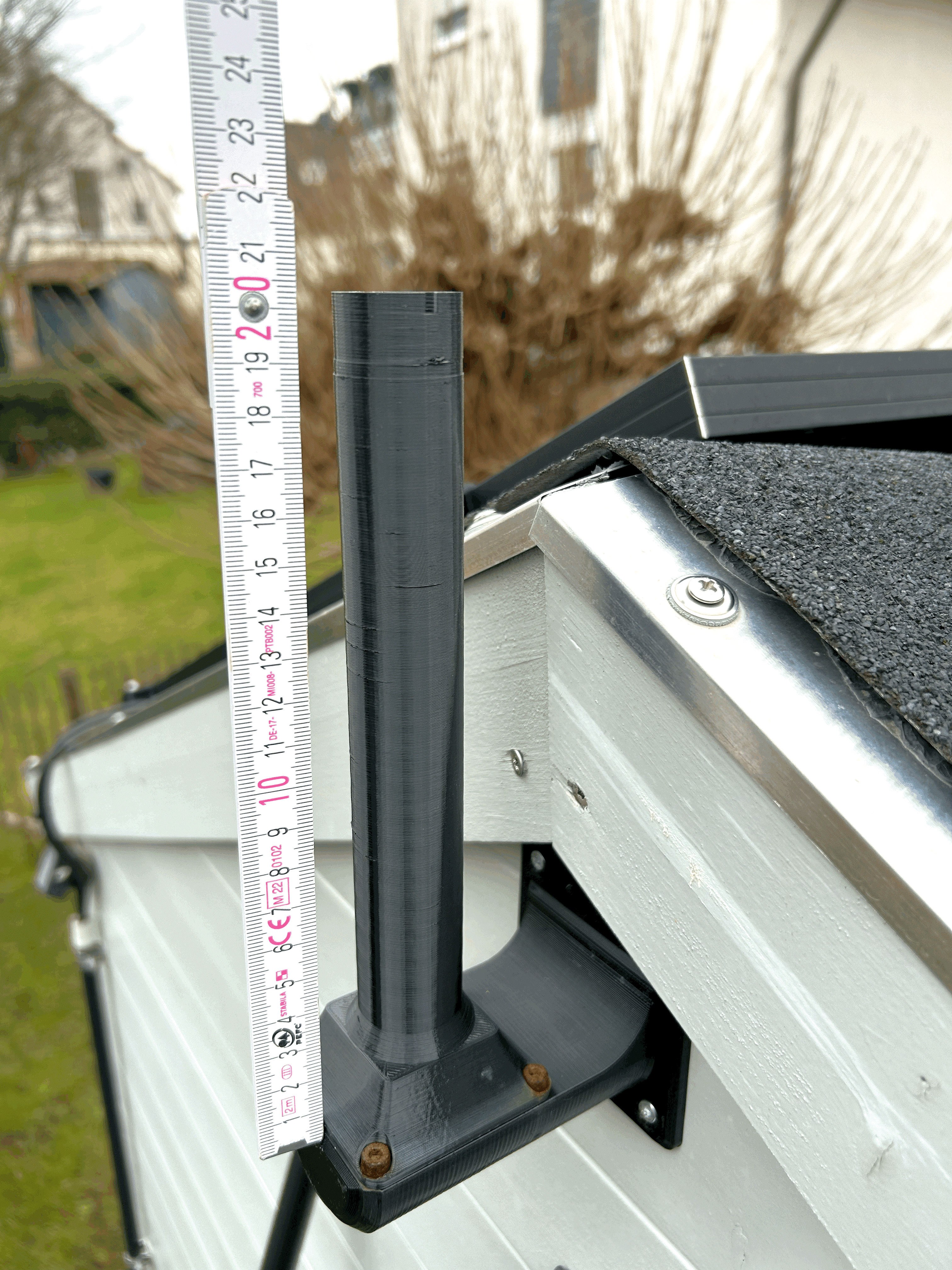 Segway Navimow GPS Mount Long -Heavy Duty Extension Holder for Improv GPS Signal