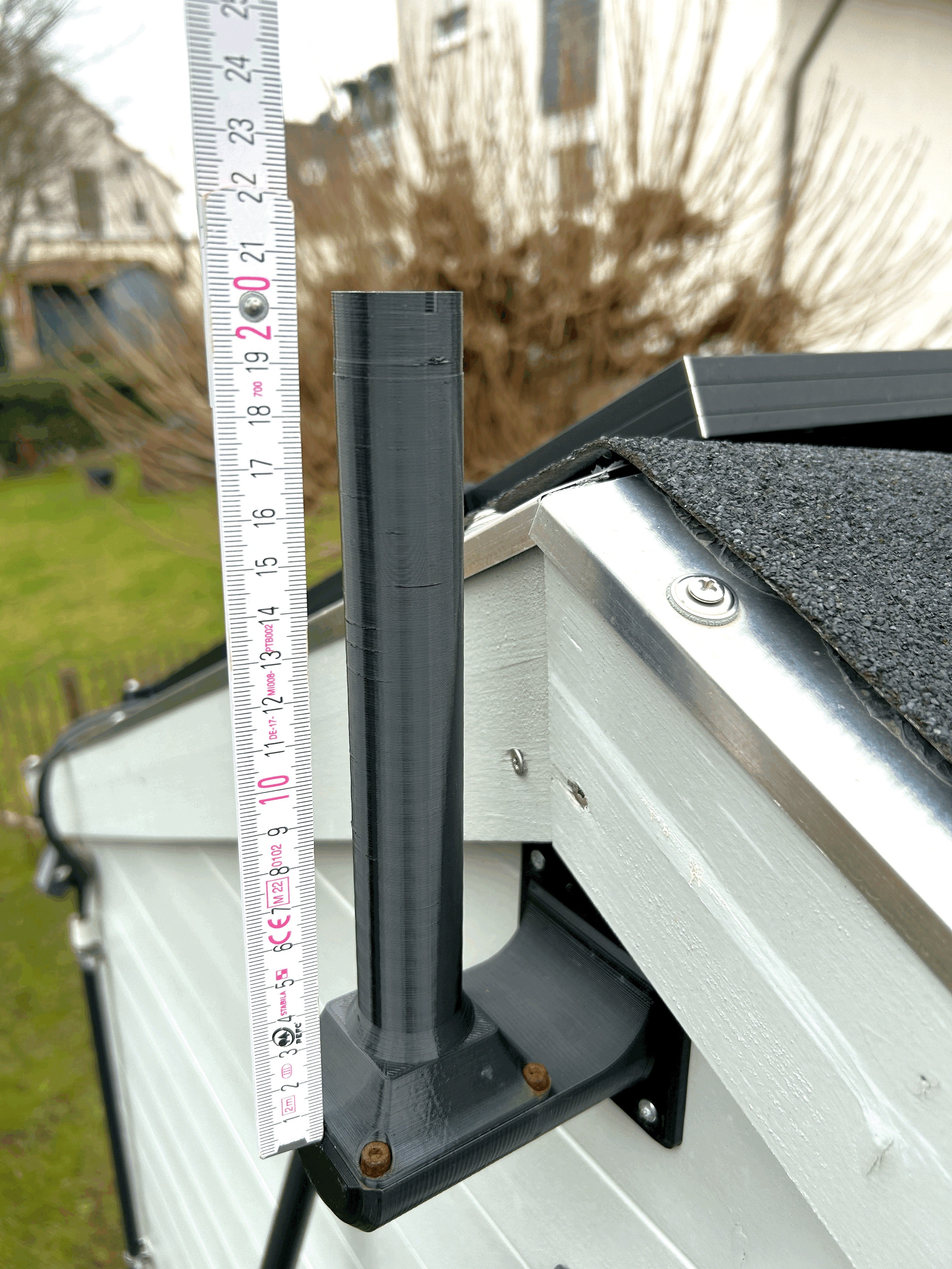 Segway Navimow GPS Mount Long -Heavy Duty Extension Holder for Improv GPS Signal