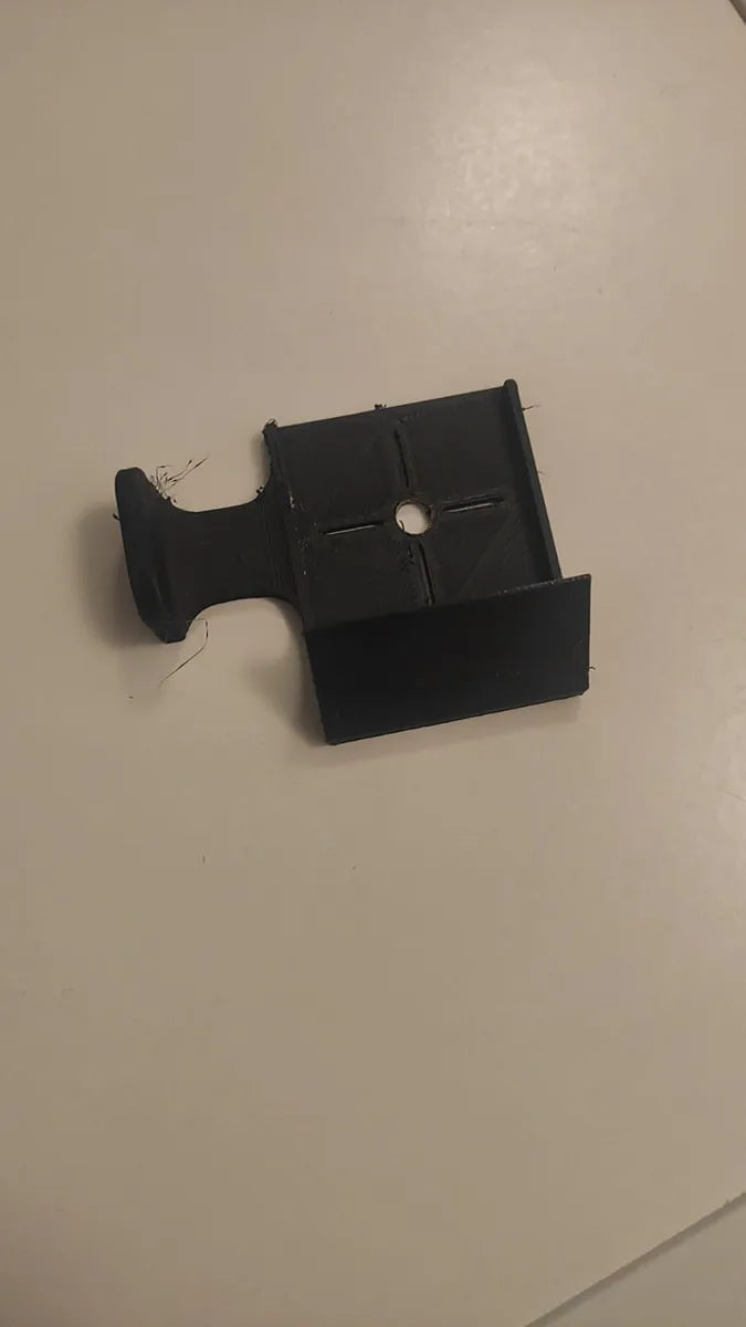 Dust catcher with handle for better grip while drilling on wall