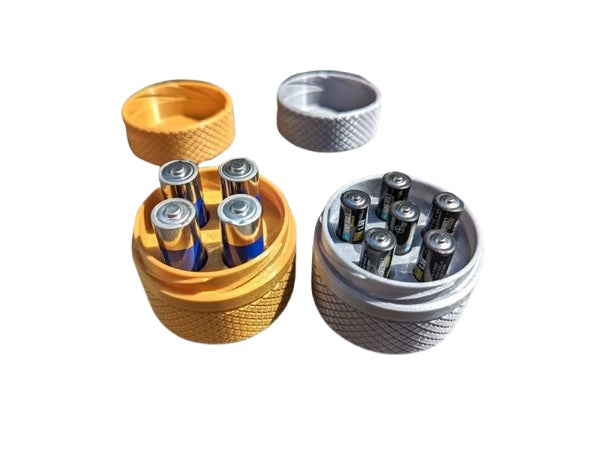 Travel Battery Case – Compact Storage for 4 Batteries for Travel