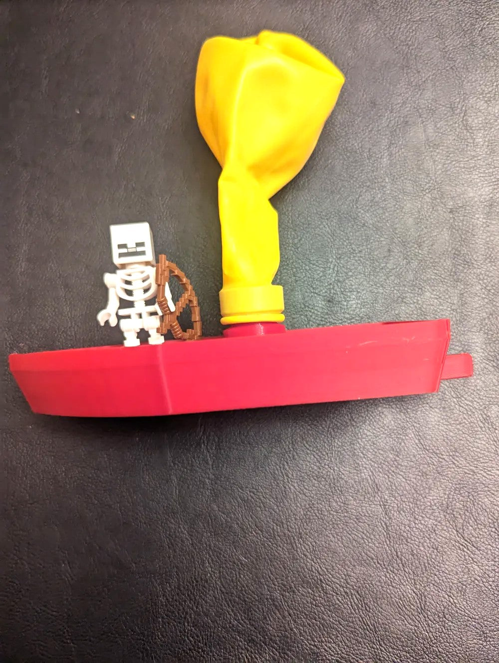 Balloon Lego Boat for Bath or Pool - Fun Floating Toy for Kids in Bathtub & Pool