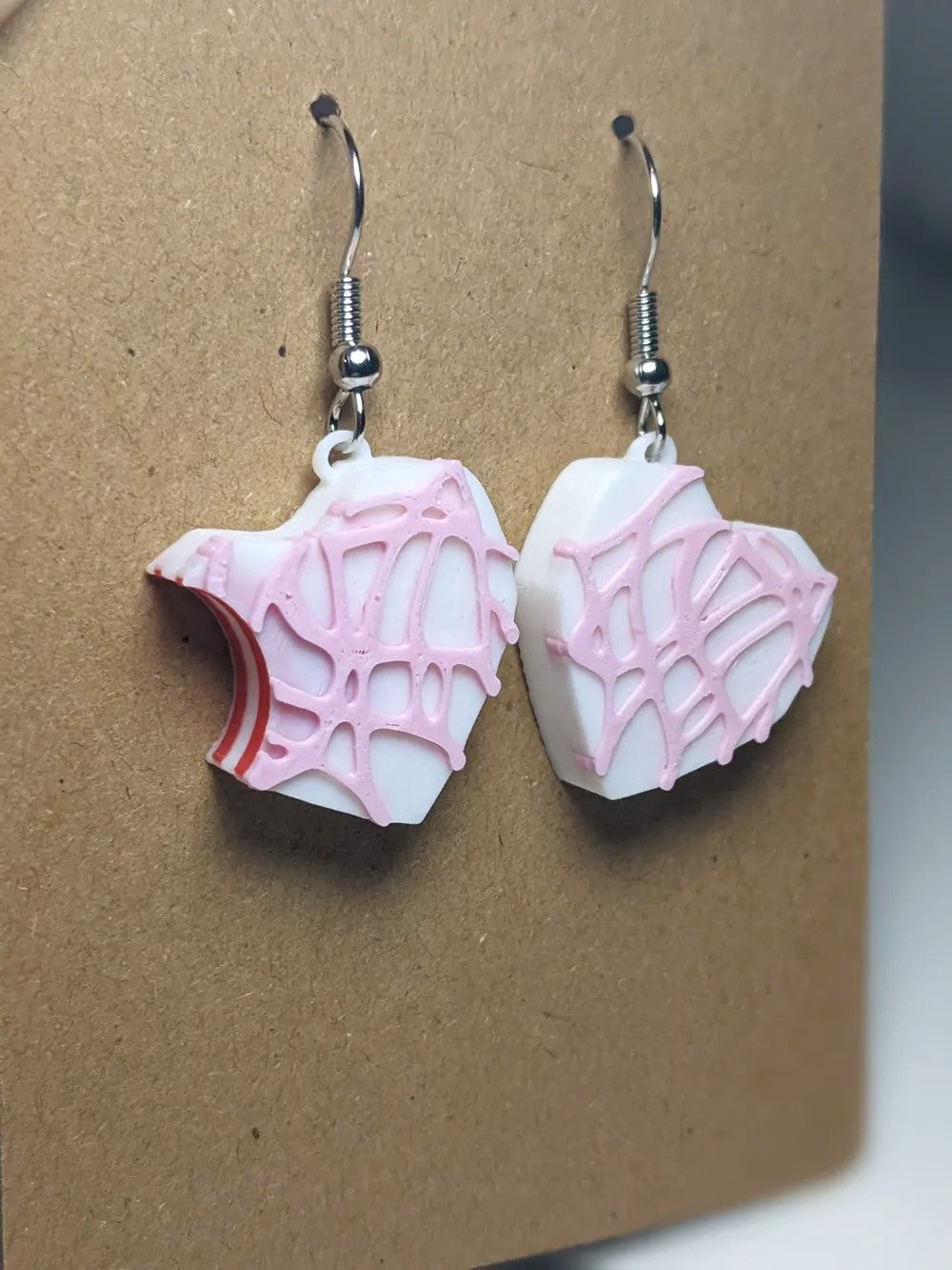 Little Debbie Valentine Heart Cake Earrings - Plastic | Valentine's Day Earrings for Gifts