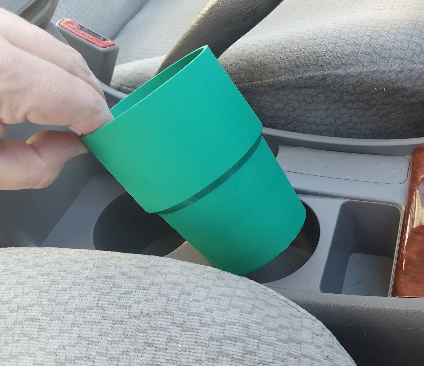 Car Cup Holder for Yeti Rambler 14oz Mug Cup Holder Adapter - Plastic Cup