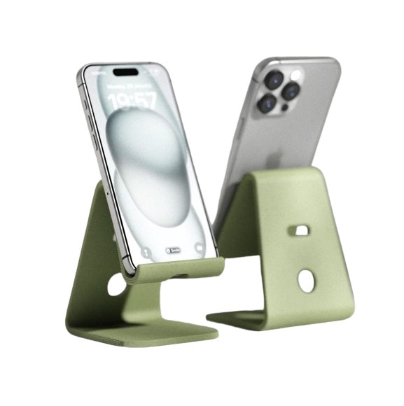 Minimalistic Phone Stand -Compact Plastic Phone Stand for Desk Table Easy to Use