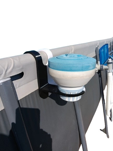Swimming Pool Chlorine Dispenser Holder - Large - Secure and Convenient Storage