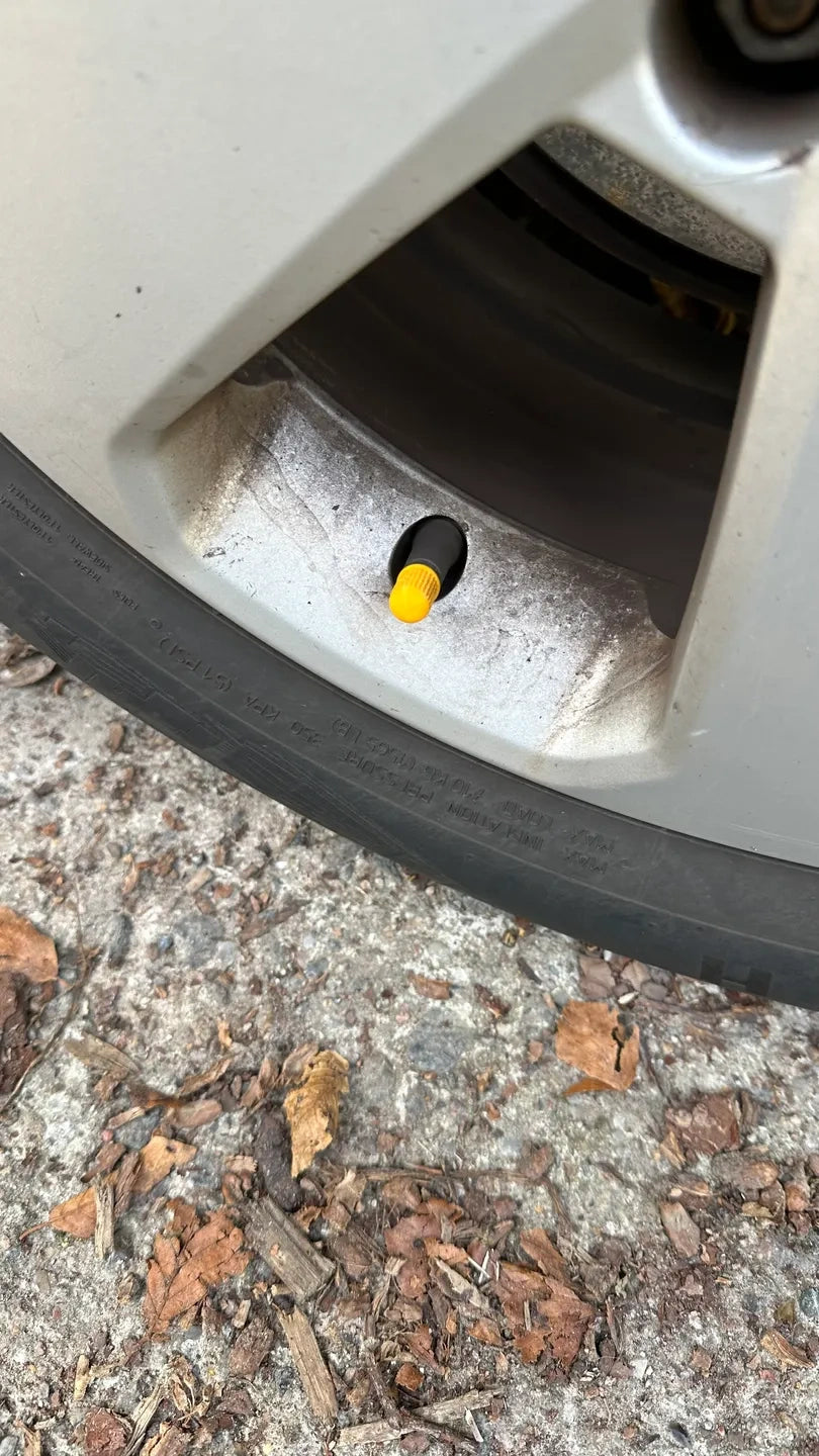 Tyre Valve Cap/Plastic Dust Caps/Cover Black for Car Tyres, Bikes, Bicycle