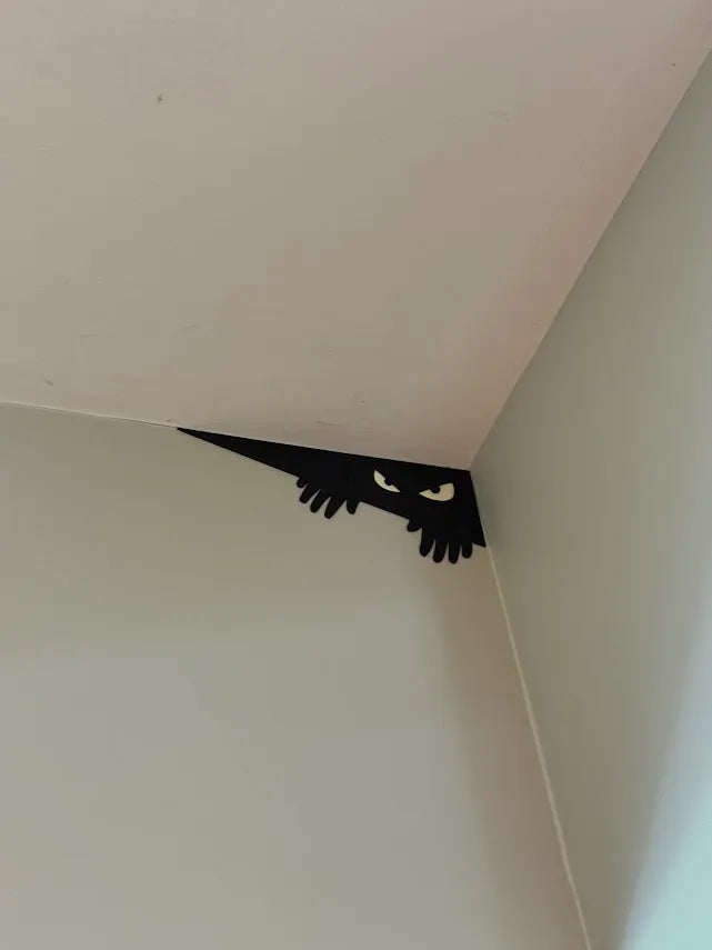 Wall Art - Monster in Corner - Scary Monster Wall Art for Corner