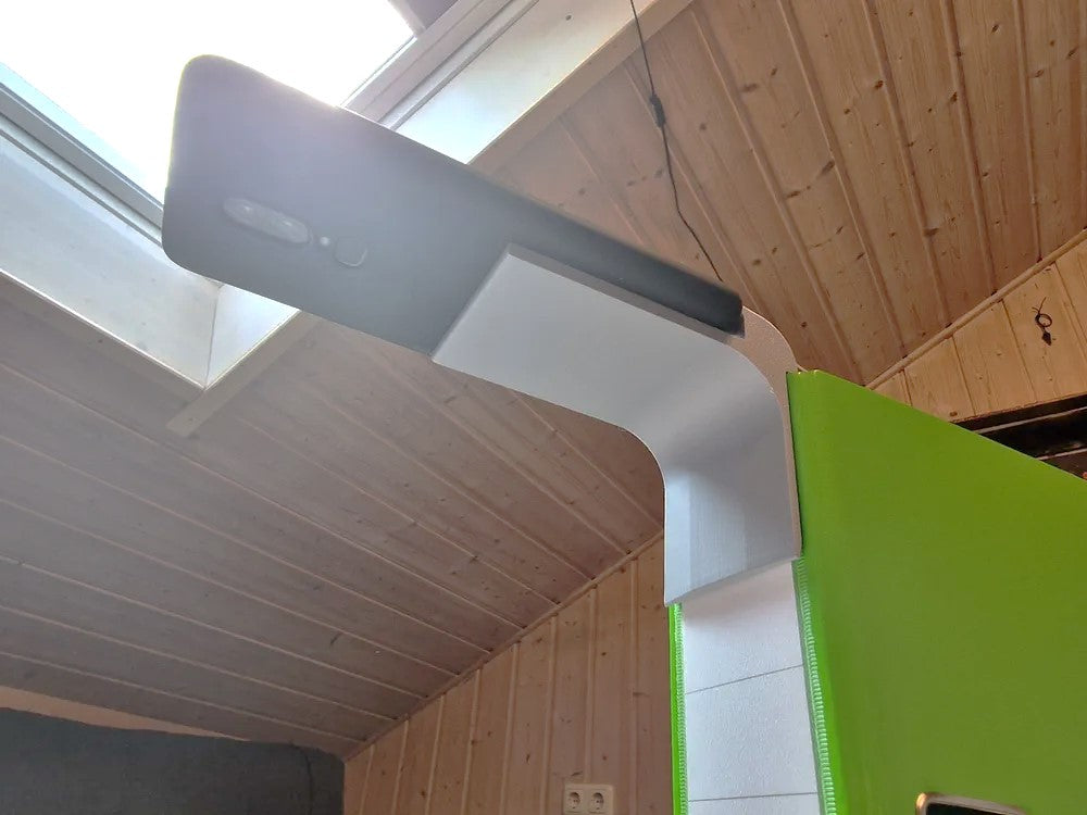 Smartphone Holder for Document Scanning and Video Making - Plastic Phone Holder