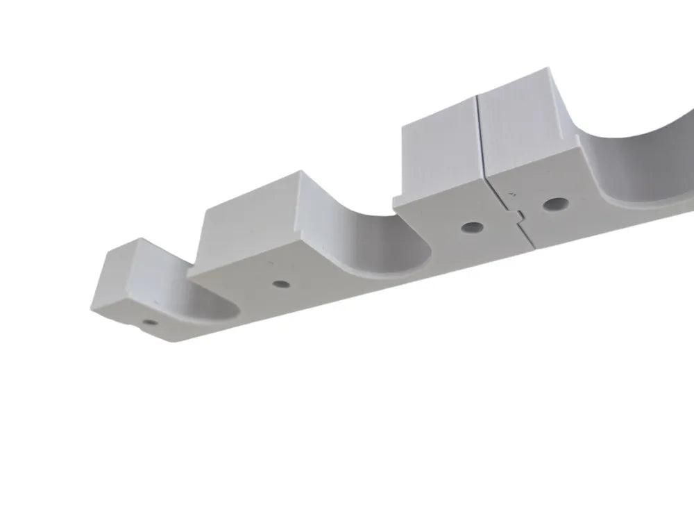 Soda stream Bottle Holder - Wall Mounted Holder Drainer for 2 Crystal Bottles