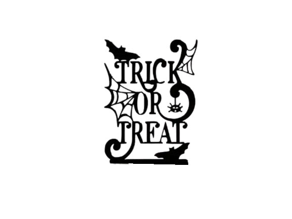 Trick or Treat Halloween Socket Board Charm Halloween Decoration for Home