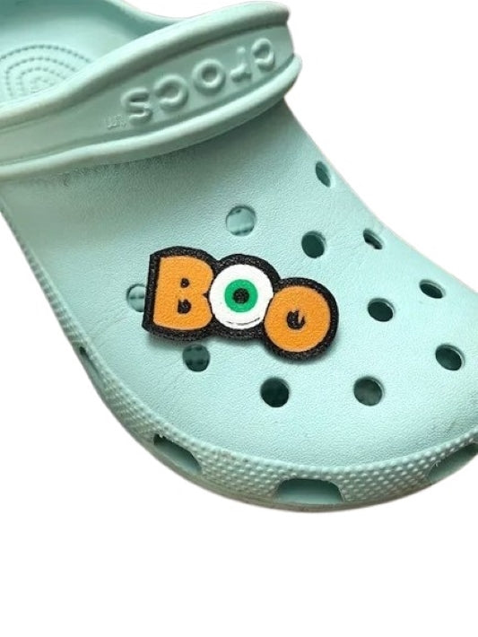 Halloween Shoe Charms – Set of 4 Fun Plastic Shoe Charms Ghost, Candy Corn