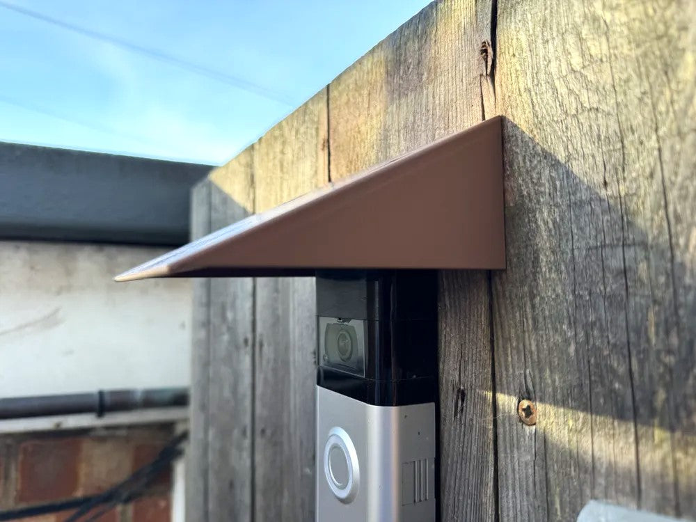 Ring Doorbell Rain Cover Hood - Plastic | Weather Protector for Ring Doorbell