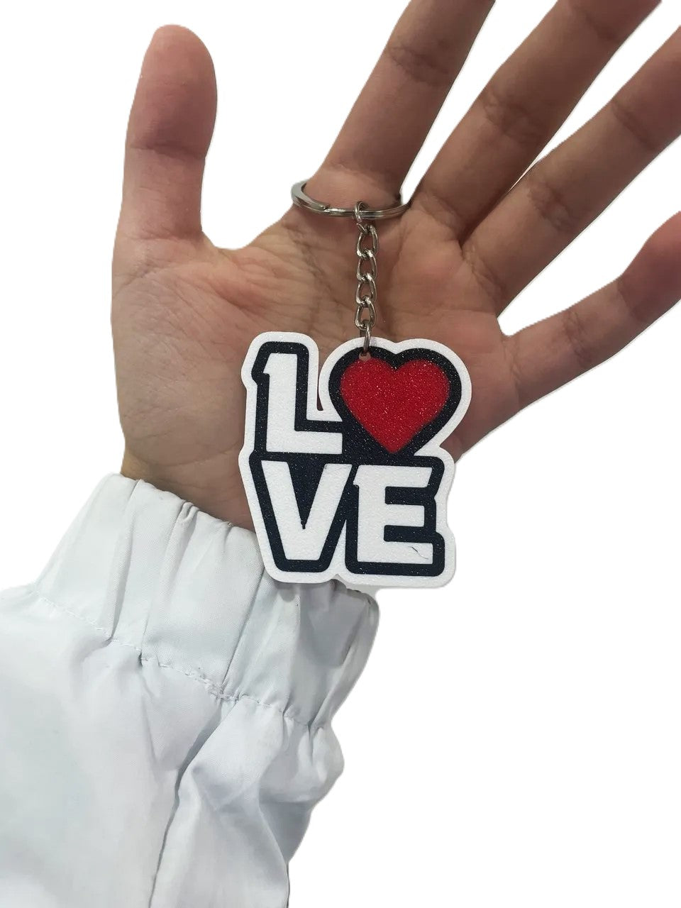 Love Keychain for Valentine's Day - Plastic | Keychain Gift for Valentine's Day