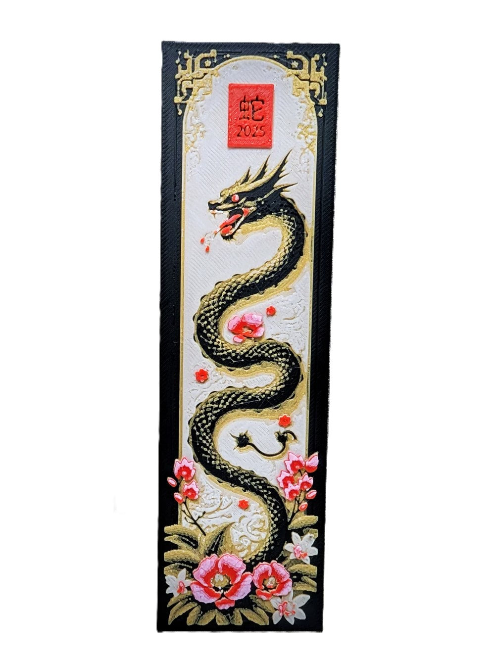 Year of the Snake Bookmark - Happy New Year 2025 for Chinese New Year (Plastic)