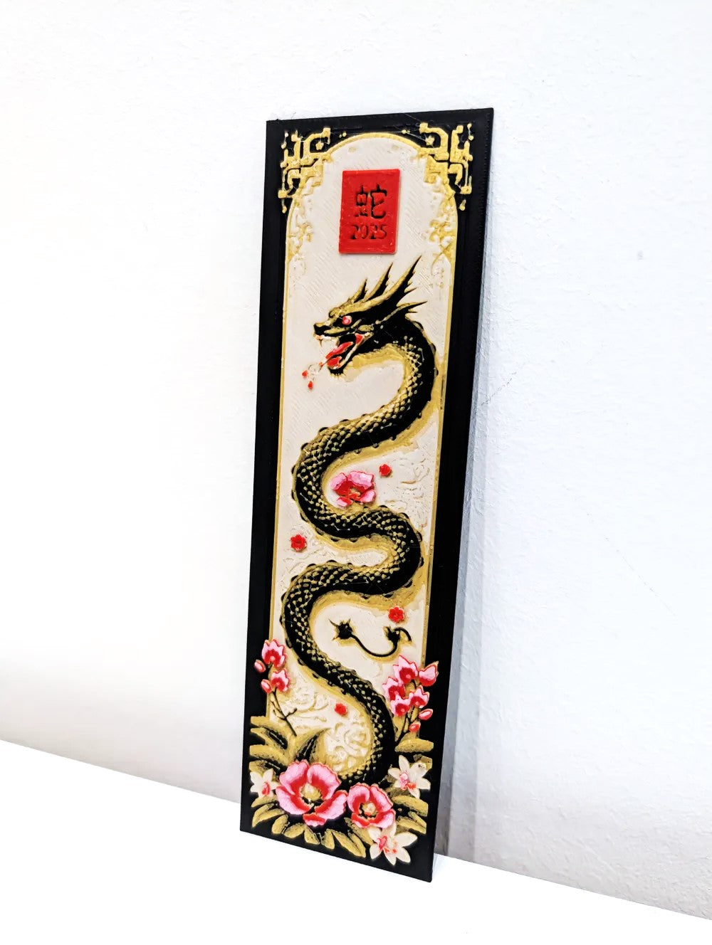 Year of the Snake Bookmark - Happy New Year 2025 for Chinese New Year (Plastic)