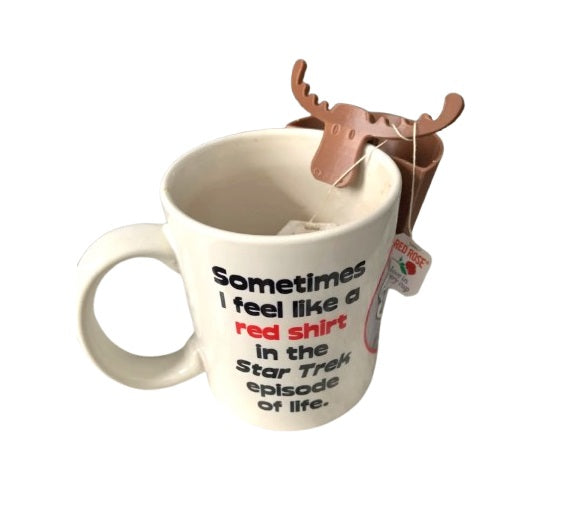 Moose Tea Bag Mug Holder – Fun & Practical Tea Accessory Tea Bag Holder