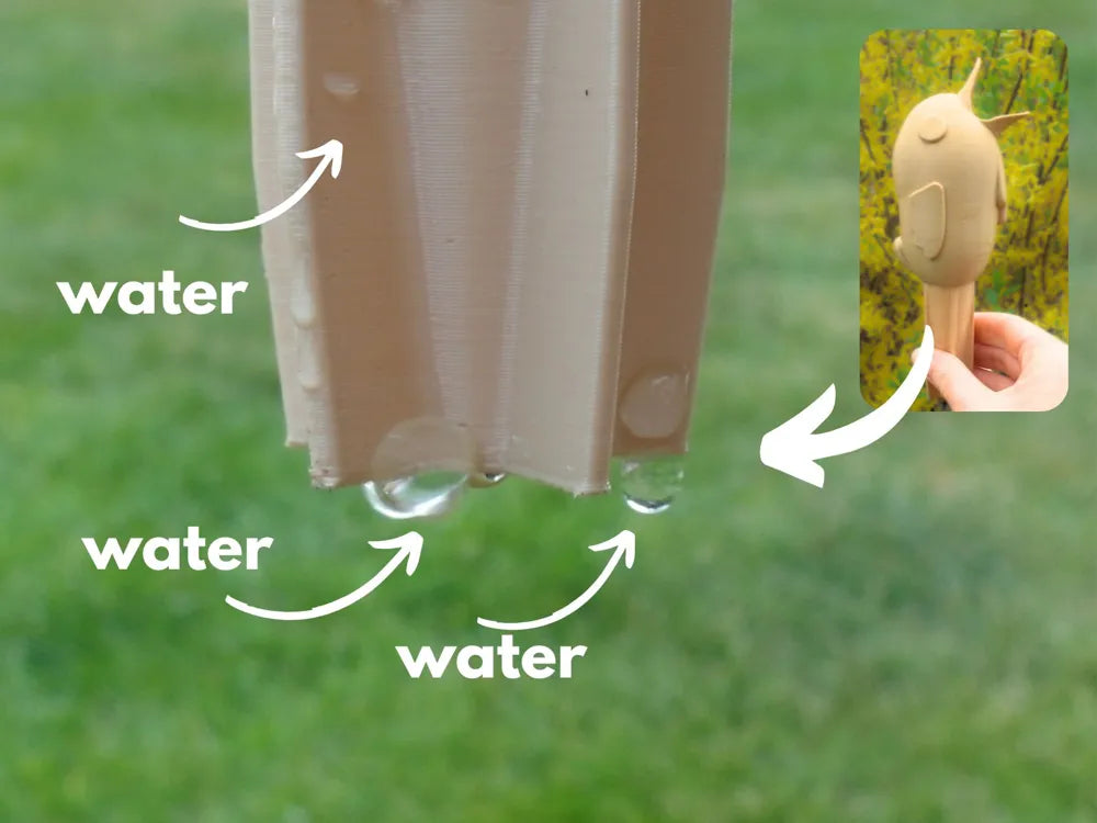 Self-Watering Plant Bird – Decorative Automatic Watering Spike for Pots