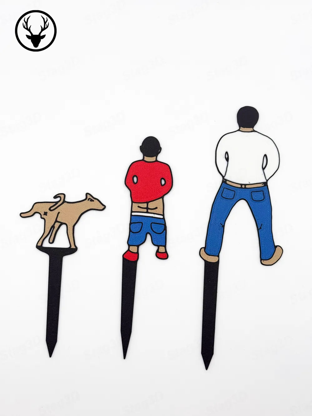 Peeing Plant Stakes – Humorous Garden Decor for Indoor & Outdoor Plants