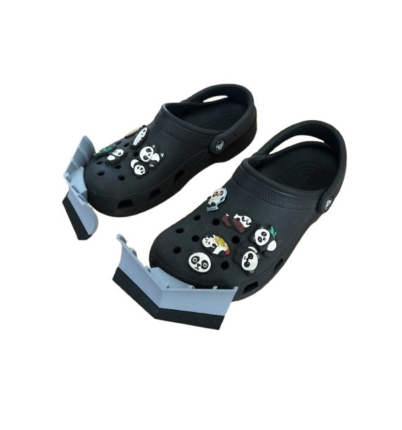 Snow V-Plow for Crocs - Plastic Croc Charms for Snow Scraping | Fun and Function