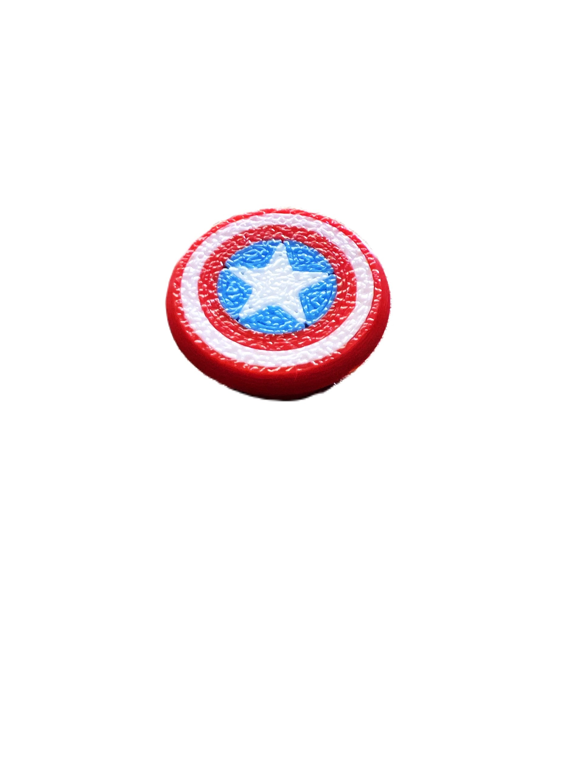 Captain America Croc Charm – Superhero Decor for Your Footwear