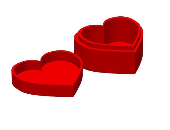 Heart-Shaped Small Box for Valentine's Day - Perfect for Gifts and Keepsakes