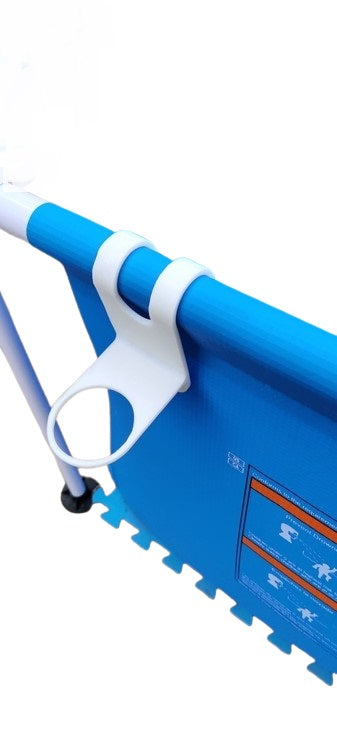 Swimming Pool Chlorine Dispenser Holder - Large - Secure and Convenient Storage