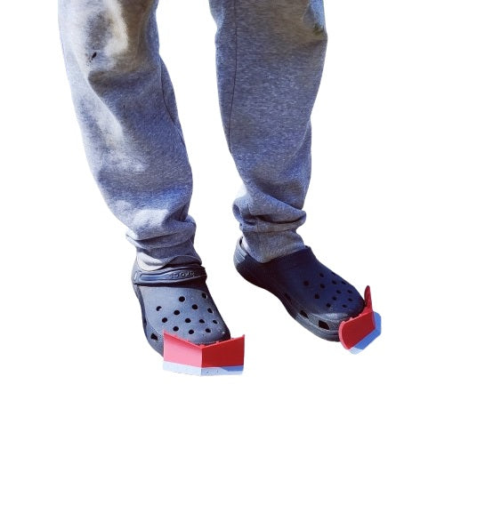 Snow V-Plow for Crocs - Plastic Croc Charms for Snow Scraping | Fun and Function