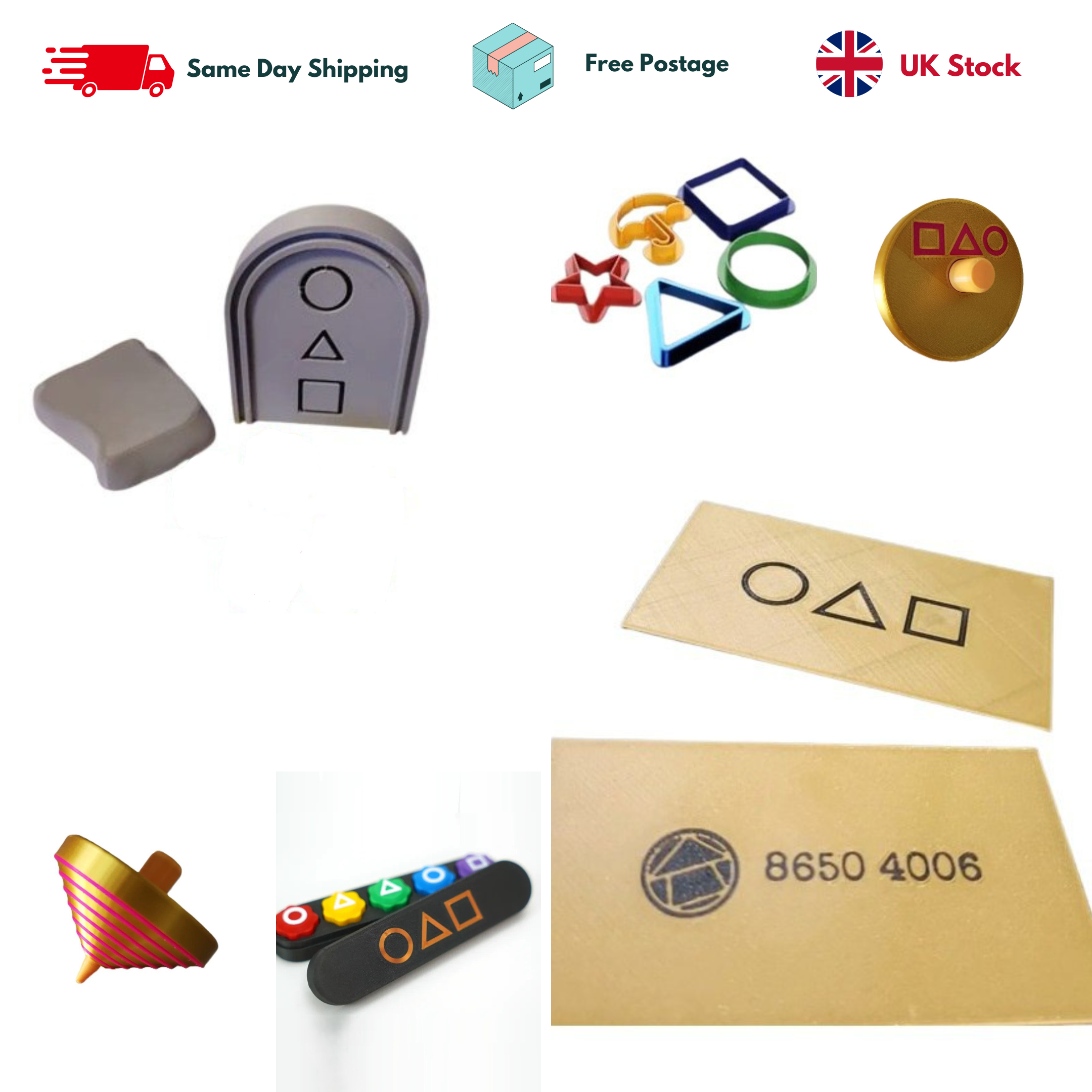 Squid Game Play Set – Fun & Interactive Game Inspired by the Hit Series