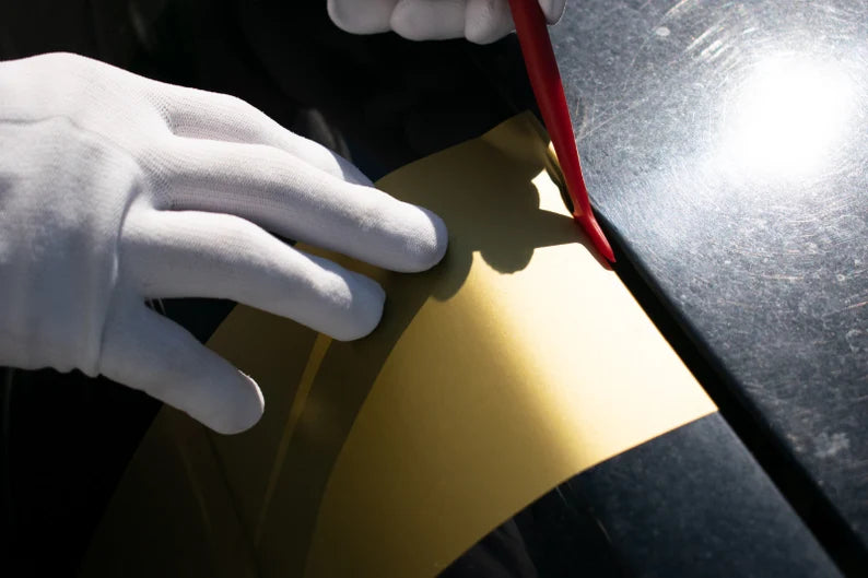 Vinyl Car Wrapping Tool Squeegee Flat Edges Wrapping Tool for Smooth Application