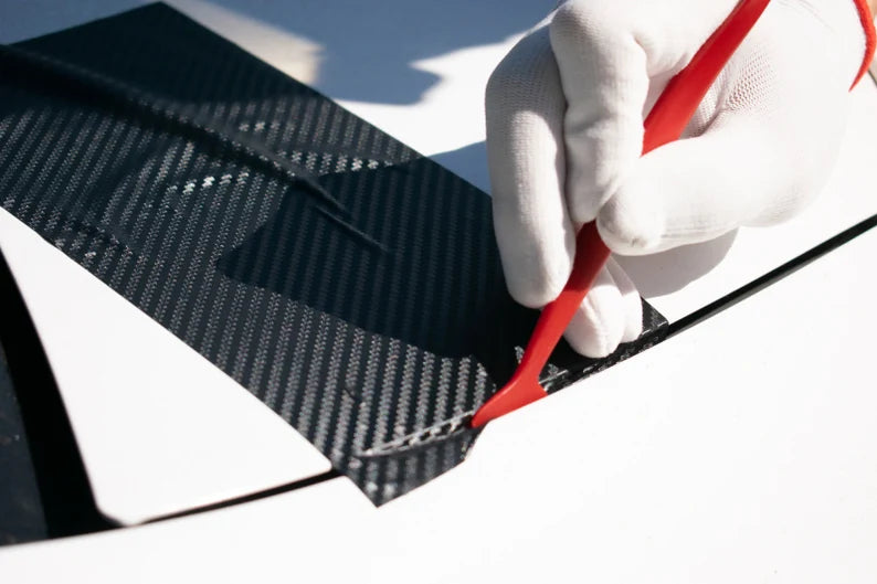 Vinyl Car Wrapping Tool Squeegee Flat Edges Wrapping Tool for Smooth Application