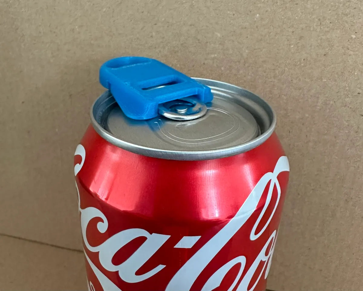 Soda Can Opener -Easy to Use-Open Soda Can - Plastic Can Opener - Multi Coloured