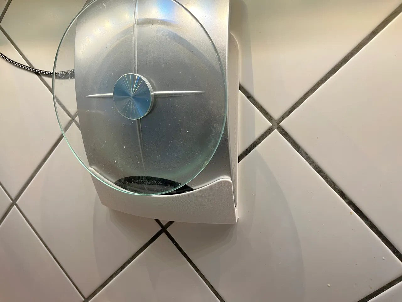 Wall mount for a kitchen scale - Sturdy Wall Mount for Kitchen Scale