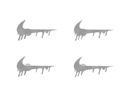 Sports Drip Croc Charm - 4 Pcs Charms for Crocs for Girls & Boys