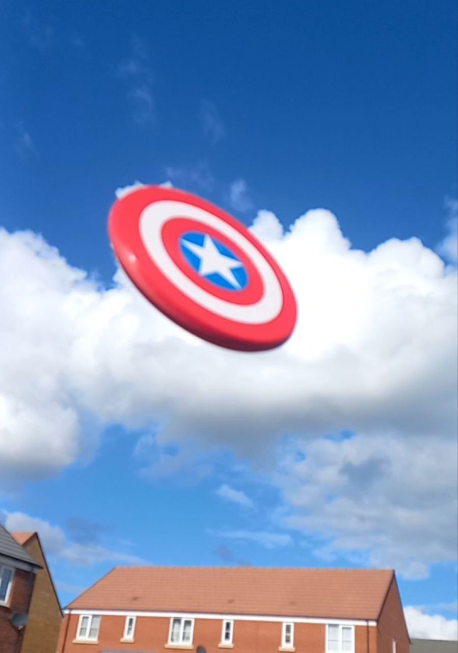 Captain America Shield Catch Frisbee Disc - Professional Throwing Disc