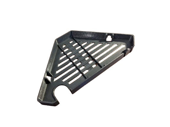 Shower Corner Shelf for Soap and Razor - Plastic Corner Shelf with Screw Holes