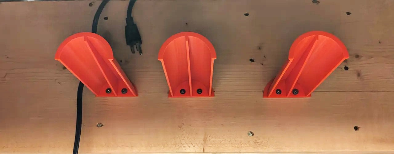 Tape Holder for Packaging and Utility Tape - Plastic | Wall-Mounted Organizer