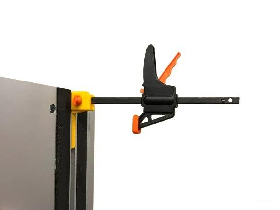 Track Saw Rail Clamp Attachment - Durable Plastic Accessory for Secure Sawing