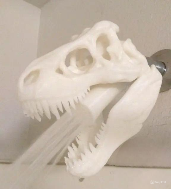 T-Rex Shower Head - Fun and Unique Dinosaur Shower Head