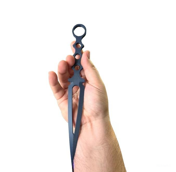 Skeletonized Dagger - Lightweight Plastic Dagger for Costumes and Display
