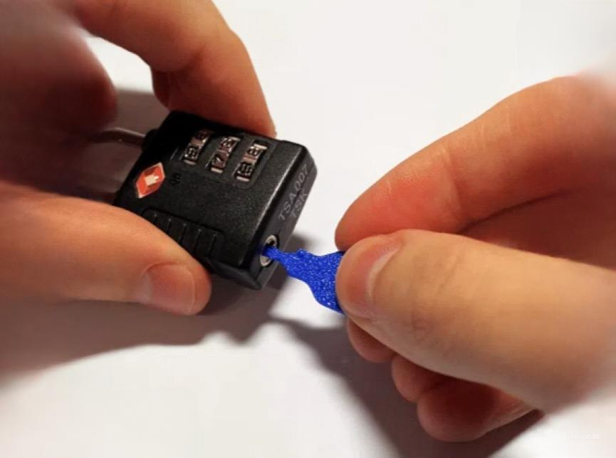 3 Pcs TSA 007 Key – Plastic | Secure and Convenient Travel Lock Key