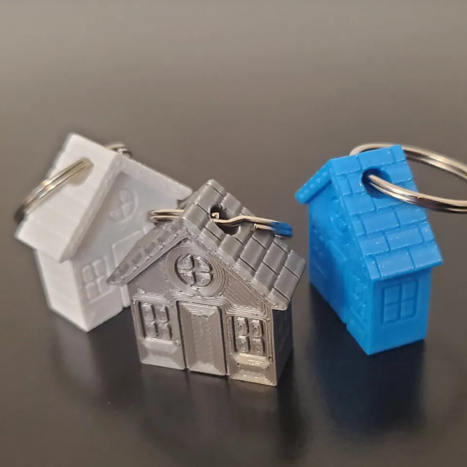 Mini House Keychains, Perfect Gift for new Home Buyers